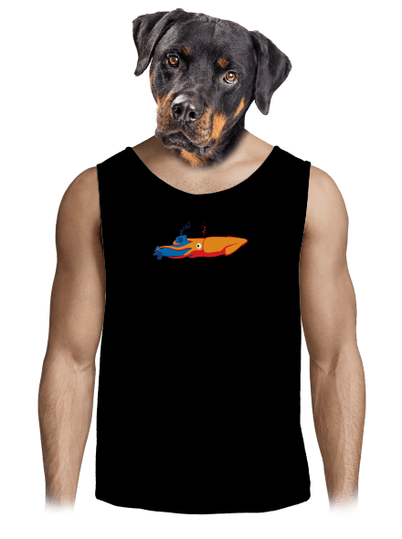 Krakatice pánské tílko Black