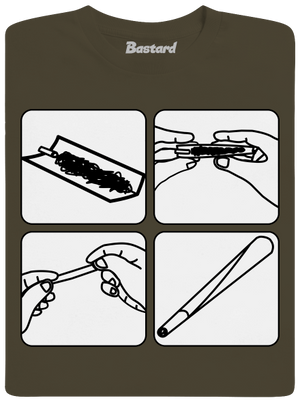 Joint pánské dlouhý rukáv Urban Khaki