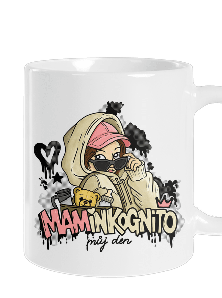 Maminkognito klasický hrnek White