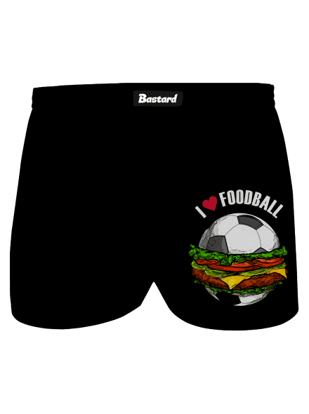 Foodball pánské trenky Black