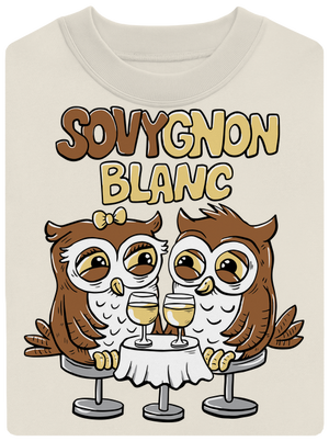 Sovygnon unisex mikina bez kapuce Off White