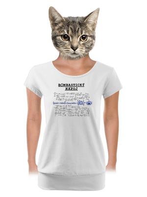 dámské tričko s lemem