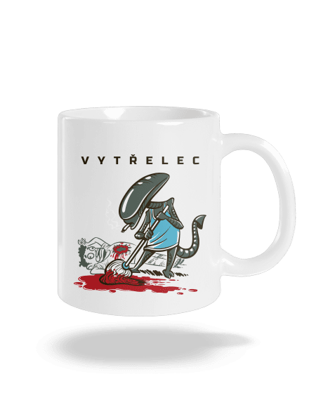 Vytřelec klasický hrnek White