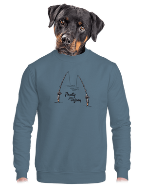 Pruty jsou vrženy unisex mikina bez kapuce Nordic Blue