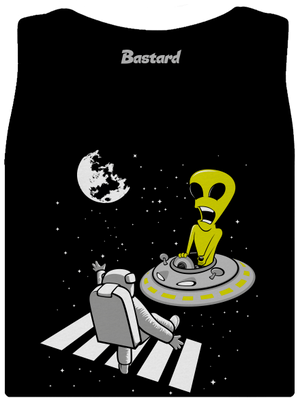 Vesmírný přechod dámské tílko klasické Black