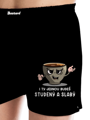 Studená káva pánské trenky Black