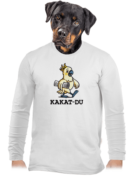 Kakat-du pánské dlouhý rukáv White