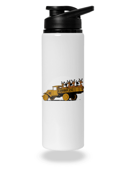 Zásobování lahev na vodu White
