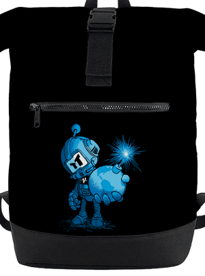 Časovaná bomba batoh Black