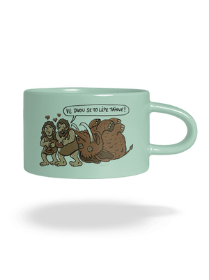 Ve dvou se to lépe táhne hrnek makronka Mint Macaron