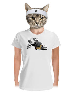 Chceš dělo? dámské sportovní tričko White