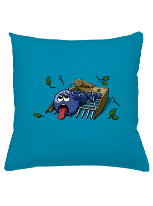 Borůvky polštář Blue Turquoise