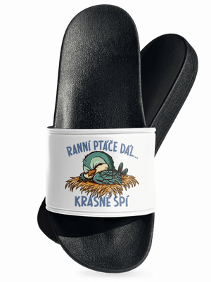 Ranní ptáče spí pantofle White