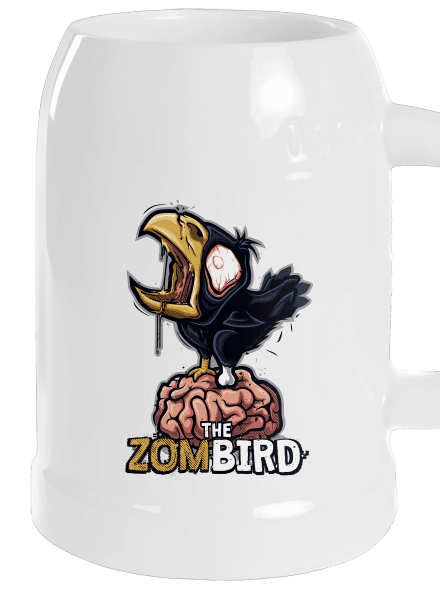Zombird půllitr White