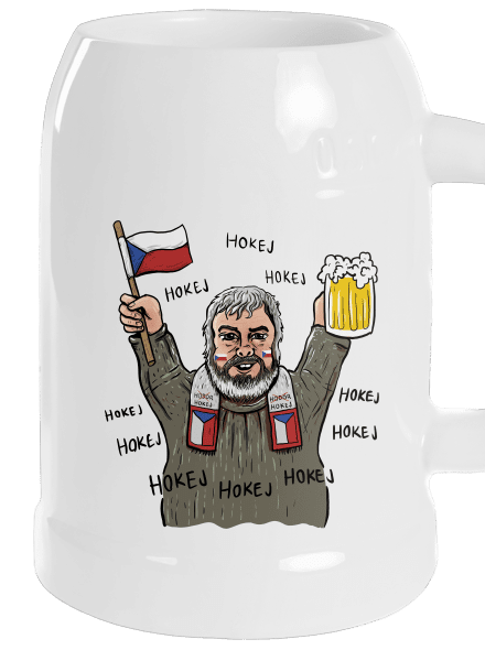 Hodor půllitr White