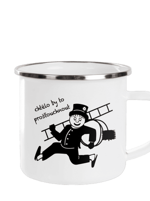 Kominíček plecháček White