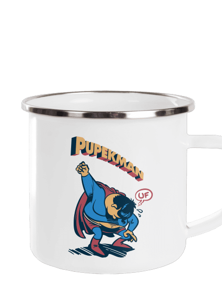 Pupekman plecháček White