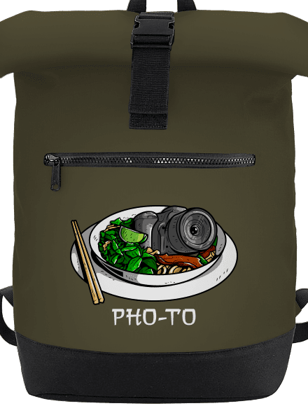 Pho-to batoh Military Green