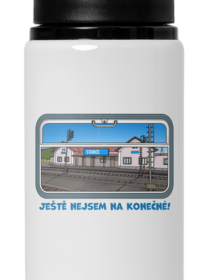 Nejsem na konečné lahev na vodu White