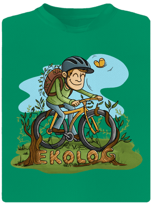 Ekolog dětské sportovní tričko Kelly Green Mal