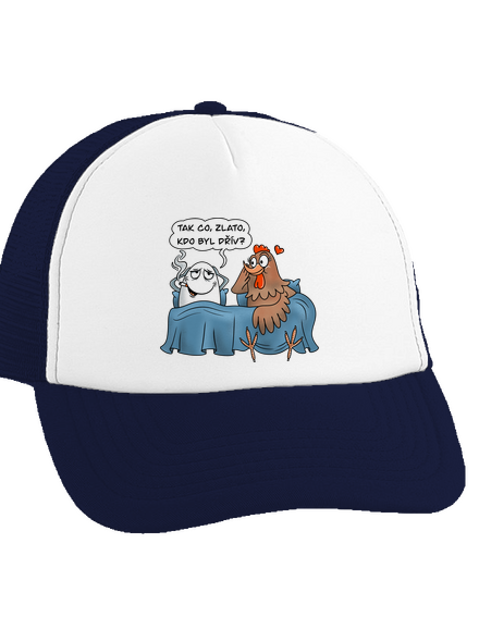 Kdo byl dřív kšiltovka truckerka French Navy cap