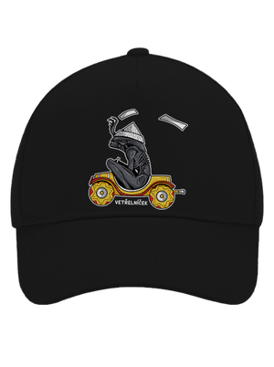 Vetřelníček kšiltovka baseballka Black