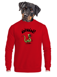 unisex mikina bez kapuce