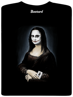 Mona Joker Lisa pánské dlouhý rukáv Black