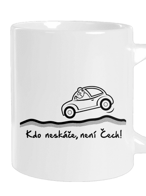 Kdo neskáče velký hrnek White