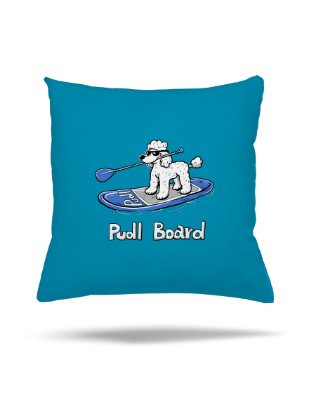 Pudl board polštář Blue Turquoise