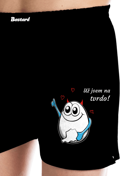 Vejce pánské trenky Black