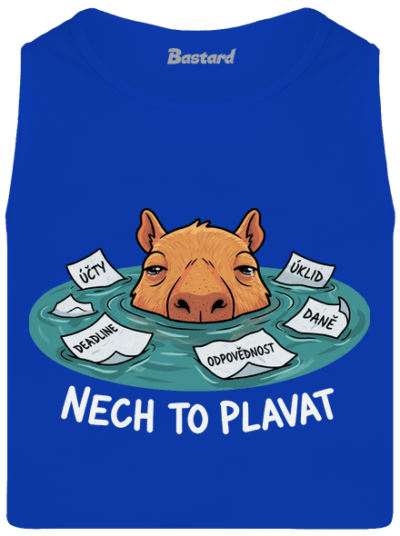Nech to plavat pánské tílko Royal Blue