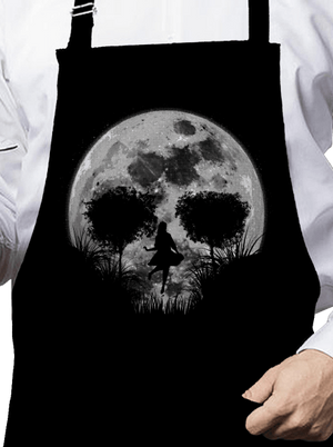 Smrtící úplněk zástěra Black