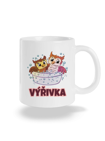 Výřivka klasický hrnek White