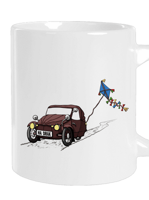 Hadrák velký hrnek White