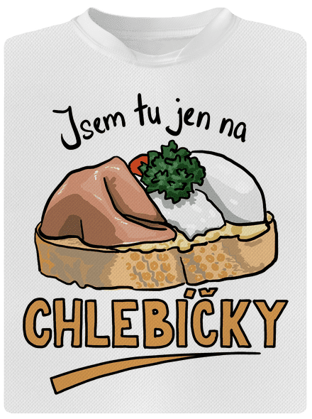 Na chlebíčky dětské sportovní tričko White