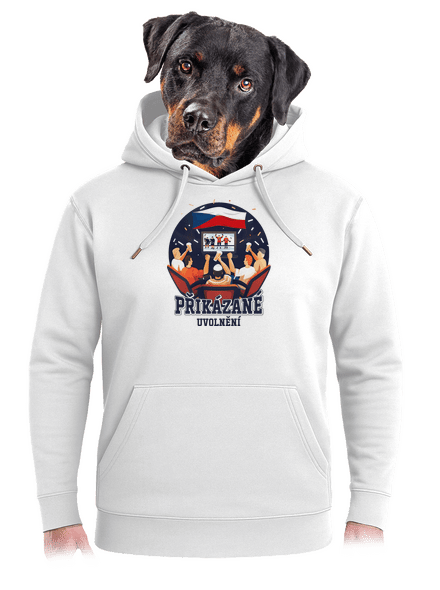 Přikázané uvolnění unisex mikina premium Snowwhite
