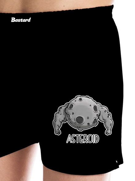 Asteroid pánské trenky Black