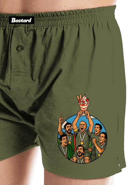 Pohár pánské trenky Khaki