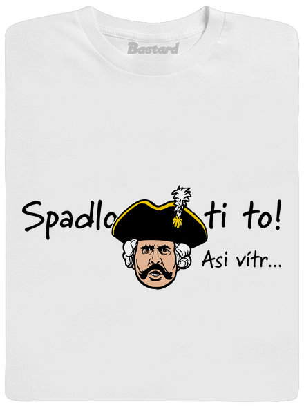 Spadlo ti to pánské tričko White