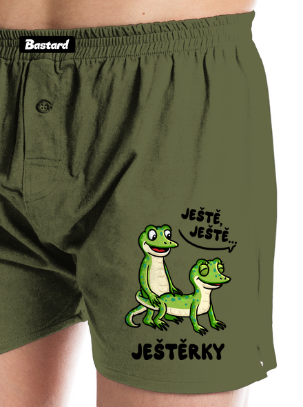 Ještě, ještě pánské trenky Khaki
