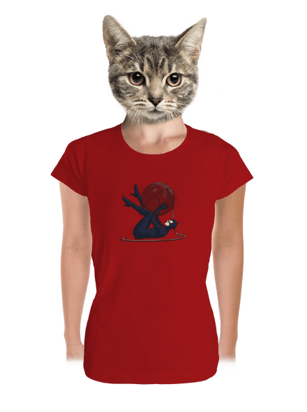 Catwoman dámské tričko premium Red Mal