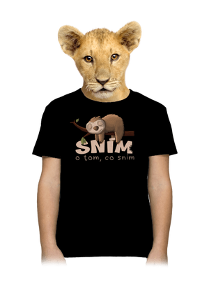 Sním o tom, co sním dětské tričko Black