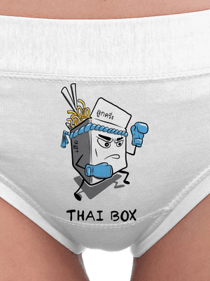 Thai box dámské kalhotky White