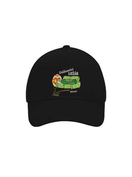Velikonoční ležák kšiltovka baseballka Black