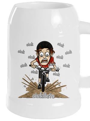 Cinklista půllitr White