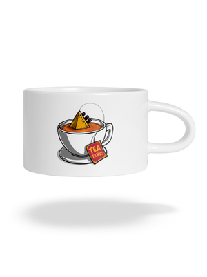 Teatanic hrnek makronka White