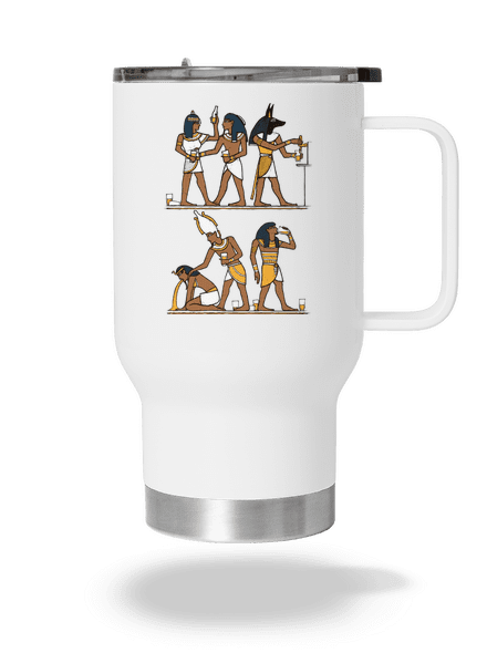Egyptská párty termohrnek White