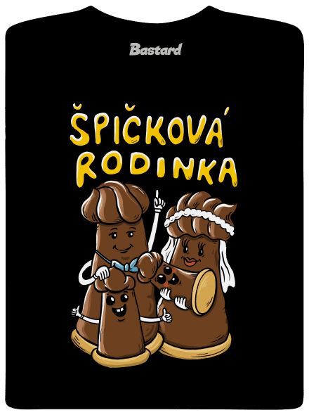 Špičková rodina II dětské tričko Black