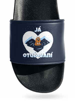 Miluju otužování pantofle Navy